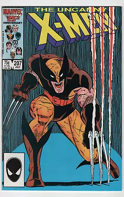 Buy Uncanny X-Men #207 Marvel 1986 Iconic Wolverine Cover John Romita Jr Claremont • 15.85£