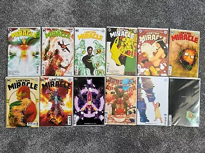 Buy Mister Miracle #1-12 1st Print Complete Variant Set Tom King Mitch Gerads • 77.60£