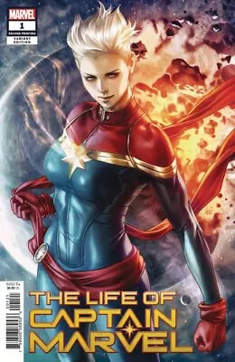 Buy Life Of Captain Marvel #1 2nd Printing Artgerm Variant • 4£