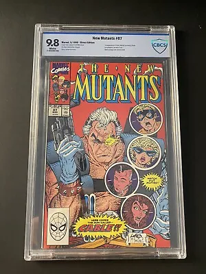 Buy New Mutants #87 CBCS 9.8 1st Appearance Of Cable Marvel Comics 1990 • 356.20£