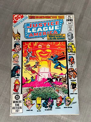 Buy Justice League Of America Volume 1 No 208 1982 Vo IN Very Good Condition/Very • 10.23£