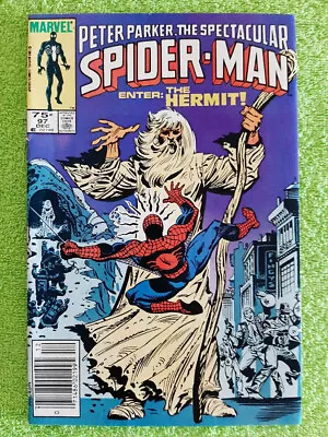 Buy PP SPECTACULAR SPIDER-MAN #97 NM- Canadian Price Variant Key 1st John Ohm RD5122 • 7.07£
