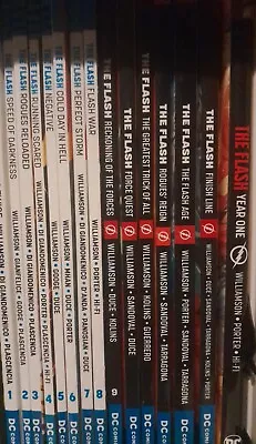 Buy The Flash: Rebirth TPBs (Volumes 1,2,3,4,5,6,7,8,9,10,11,13,14 And Flash Year 1) • 110£