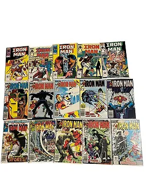 Buy Lot Of 28 Vintage The Invincible Iron Man Comics 157, 161, 192-199, 201-216, 226 • 80.42£
