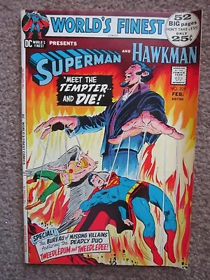 Buy NM ! > World's Finest 209 Superman And Hawkman Comic Book > Great Artwork !!   • 27.66£
