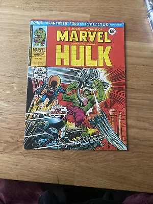 Buy The Mighty World Of Marvel Starring Hulk No 162 Comic • 5£