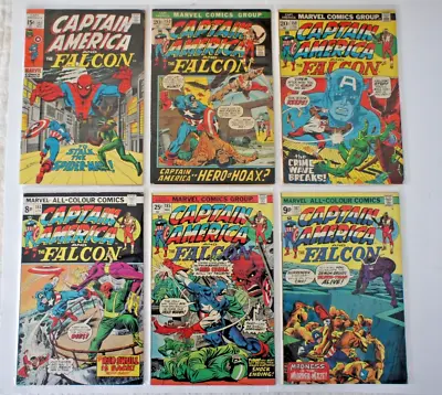 Buy Captain America #137, 153, 158, 184, 185, 187 Lot 6 Bronze Age Issues • 60£