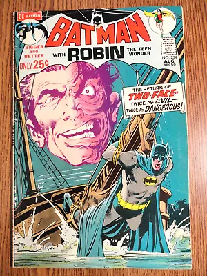 Buy Batman #234 Hot Neal Adams Key 1st New Two-Face Harvey Dent O'Neil Detective DC • 216.68£