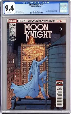Buy Moon Knight #188A Burrows CGC 9.4 2018 4113734005 • 67.16£