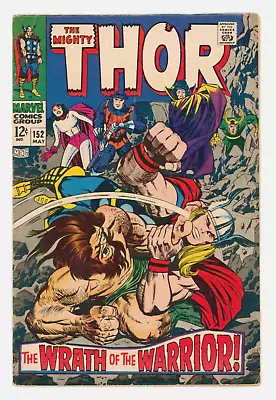 Buy Thor #152 FN+ 6.5 Origin Of The Inhumans  - Versus The Destroyer • 29.95£