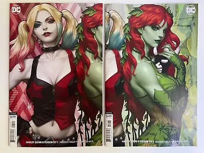 Buy HARLEY QUINN & POISON IVY #1 Artgerm CONNECTING VARIANTS 2019 NM 1st Prints • 14.90£