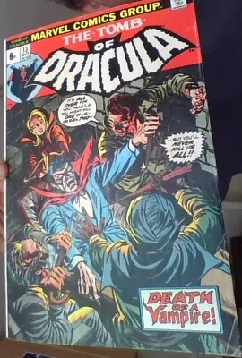 Buy The Tomb Of Dracula #13 October 1973 Origin Of Blade The Vampire Slayer • 35£