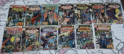 Buy Tomb Of Dracula (bronze Age) Comic Collection (13 Issues) Marvel • 140£