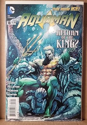 Buy Dc Comics: Aquaman #18 2013 • 4.67£