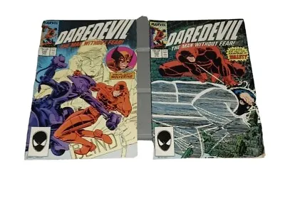 Buy Comic Book Lot 2 Issues Dare Devil Daredevil  The Man Without Fear  #248 250 • 4.74£