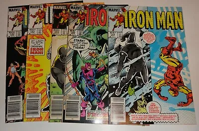 Buy Iron-man #190,191,192,193,194  Nm 9.2 Avg • 19.92£