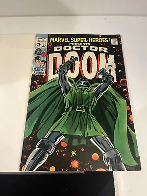 Buy Marvel Super-Heroes #20 Comic Marvel Comics 1st App Valeria Dr Doom Silver Age • 94.99£