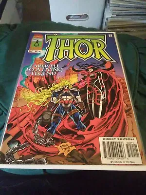 Buy Thor #502, Direct Edition, Final Issue, Mike Deodato Art, 1996 • 5.78£