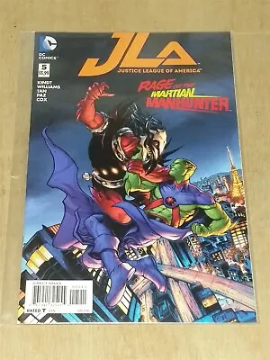 Buy Jla Justice League Of America #5 Nm+ (9.6 Or Better) January 2016 Dc Comics • 4.99£