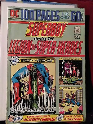 Buy DC 100 Pages, #202 Superboy Starring The Legion Of Superheroes 1974 • 10£
