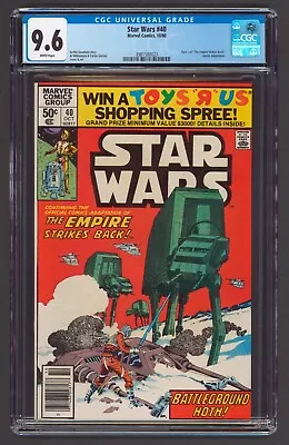 Buy Star Wars #40 Newsstand CGC 9.6 NM+ WP 1980 Marvel Comics • 118.55£