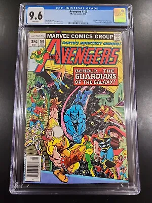 Buy Avengers #167 CGC 9.6; 1st Appearance Carina Walter, George Perez, Roger Stern, • 99.33£