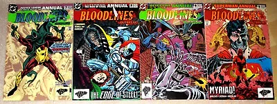 Buy 4 X DC Comics Annuals - Batman, Superman, Justice League - Bloodlines • 7.50£