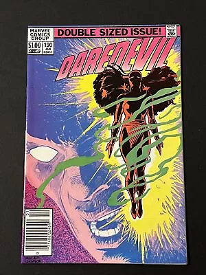 Buy DAREDEVIL #190 VFNM 1983 Frank Miller Marvel Resurrection & Origin Elektra • 9.51£