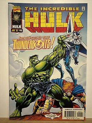 Buy The Incredible Hulk #449 First Appearance Of Thunderbolts Nm/nm+ Mike Deodato Jr • 80.39£