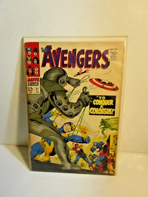 Buy The Avengers #37 February 1967 To Conquer A Colossus. Marvel Comic Book BAGGED B • 13.64£