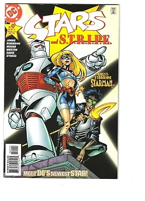 Buy Stars And Stripe #0, 1st App. Stargirl DC Comics 1999, NM+ • 35.58£