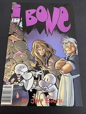 Buy Bone 3, Extremely HTF/Rare Newsstand Variant. 1st Image Printing. NM, 1996 • 11.86£