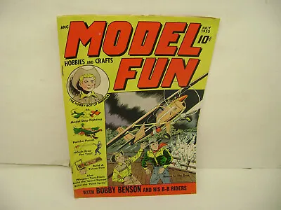 Buy 1955 Model Fun 10 Cent Comic #5 Bobby Benson And His B-b Riders • 23.64£