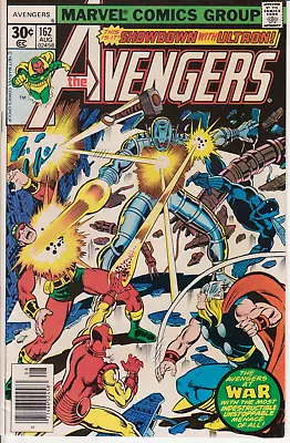 Buy The Avengers #162, Marvel Comics 1977 VF- 7.5 First App Jocasta. George Perez • 27.67£