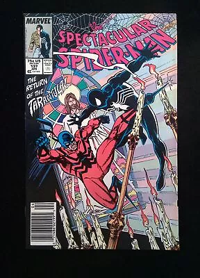 Buy Spectacular Spider-Man #137  MARVEL Comics 1988 VF+ NEWSSTAND • 8.79£