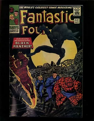 Buy Marvel's Greatest Comics Fantastic Four #52 (2006) VF Reprint/1st Black Panther • 117.80£