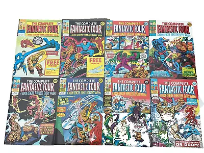 Buy Marvel Comics, The Complete Fantastic 4 #1,2,9,10,11,17,22,30 (1977) • 8£