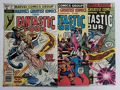 Buy 1979 Marvel's Greatest Comics Fantastic Four 83, 84, 85 | Magneto | Sub-Mariner  • 6.24£