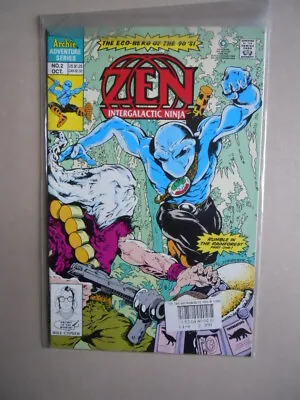 Buy 1991 ZEN Intergalactic Ninja #2 Archie Adventure Comics [SA50] • 5.12£