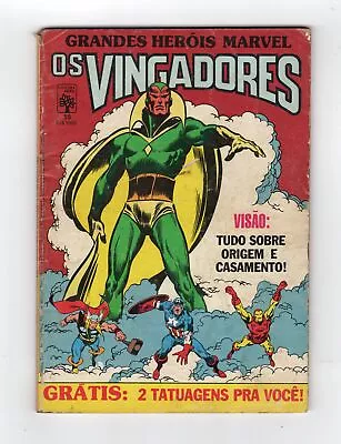 Buy 1968 Marvel Avengers #57, #133, #134, #135 1st Appearance Vision Rare Key Brazil • 181.54£