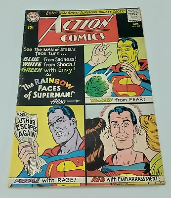 Buy 1964 Action Comics #317 Superman Supergirl | DC Comics • 19.73£