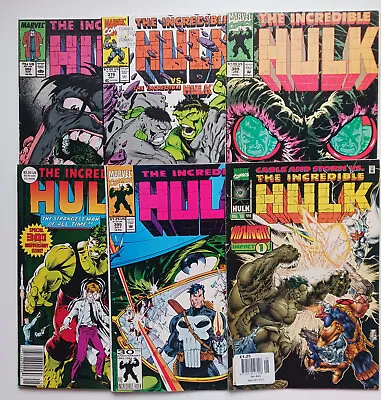 Buy Marvel Comics Incredible Hulk Bundle G/VG - F/VF 6 Books • 7£