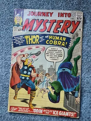 Buy Journey Into Mystery #98 1st Appearance Human Cobra! Marvel 1963 • 93.26£
