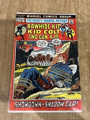 Buy The Mighty Marvel Western #20 (1972) Featuring Rawhide Kid, Kid Colt, 2-Gun Kid • 6.32£