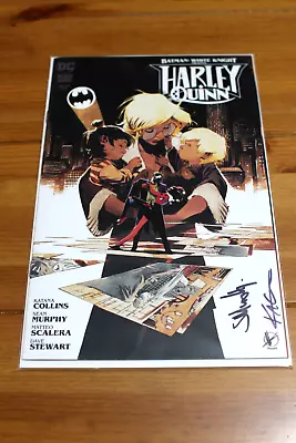Buy SIGNED: BATMAN WHITE KNIGHT : HARLEY QUINN #1 (Signed By Sean Murphy) New • 13.99£
