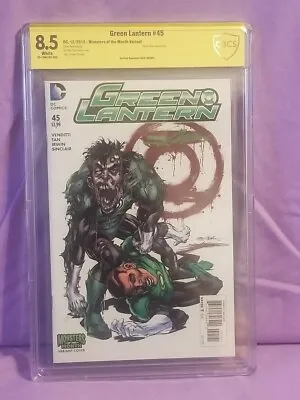 Buy Green Lantern #45  Monsters Month Variant SIGNED Neal Adams 8.5 CBCS - Not CGC • 70.98£