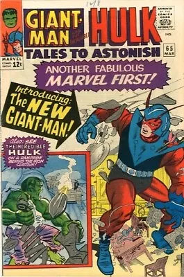 Buy Tales To Astonish   # 65    VERY FINE-     March 1965     See Photos • 75.95£