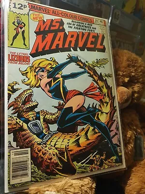 Buy Ms. Marvel 20 - Fn - 1st New Warbird Costume - 1978 - Claremont, Cockrum - Pence • 24.99£
