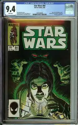Buy Star Wars #84 Cgc 9.4 White Pages // Han Solo + Chewbacca Story 1984 • 94.84£