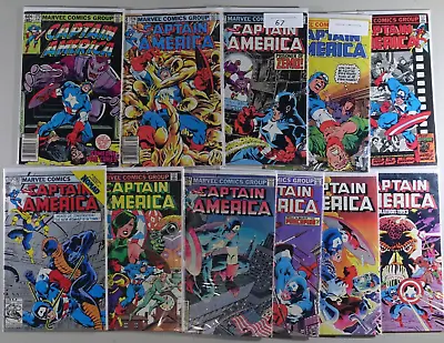 Buy Captain America Vol 1 #s 269-288 Lot Of 12 Comic Books • 27.98£